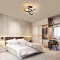 Miniatyrbild 3 av 9: OBOSOE Modern LED-Taklampa 22W, 2500LM, Klöverform, Varmvitt 3000K, 25 cm