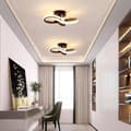 Miniatyrbild 8 av 9: OBOSOE Modern LED-Taklampa 22W, 2500LM, Klöverform, Varmvitt 3000K, 25 cm