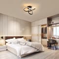 Miniatyrbillede 5 af 7: Moderne LED loftslampe, 22W, 2500LM, Kløverformet, 26 cm