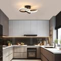 Miniatyrbillede 1 af 7: Moderne LED loftslampe, 22W, 2500LM, Kløverformet, 26 cm