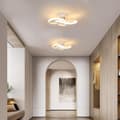 Miniatyrbillede 3 af 7: Moderne LED loftslampe, 22W, 2500LM, Kløverformet, 26 cm