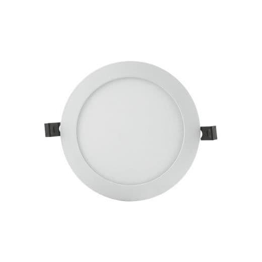 LEDVANCE DL SLIM ALU DN 205 22 W 3000 K WT, Funktionell, Vit, IP20, Inbyggd, Rund, 1 lampa(er)
