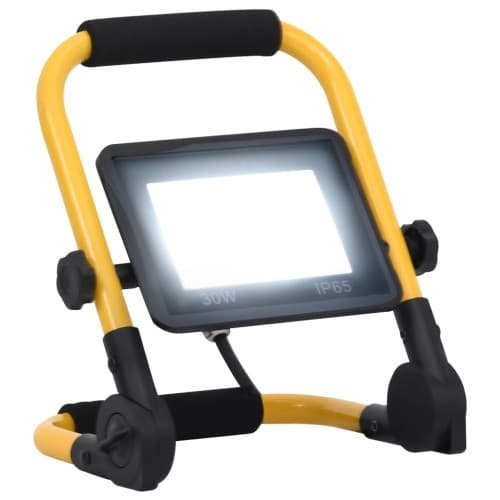Strålkastare med handtag 30 W LED kallvit