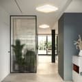 Miniatyrbillede 8 af 8: Bomclap Dæmpbart LED Loft i Hvid - 30 cm Firkantet Loftslampe med Fjernbetjening - 27 W Soveværelseslamper & Køkkenbelysning
