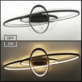 Miniatyrbillede 4 af 8: Bomclap LED Loftslampe 75W Dæmpbar med Fjernbetjening - Moderne Design til Stue, Soveværelse & Køkken