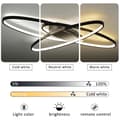 Miniatyrbillede 5 af 8: Bomclap LED Loftslampe 75W Dæmpbar med Fjernbetjening - Moderne Design til Stue, Soveværelse & Køkken
