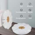 Miniatyrbillede 8 af 9: Bomclap Moderne Loftslampe med Stjernehimmel Effekt - 22W Dæmpbar Rundt LED Lys (40cm) med Fjernbetjening