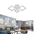 Miniatyrbild 1 av 2: Modern taklampa, energieffektiv, stilren design,VIT