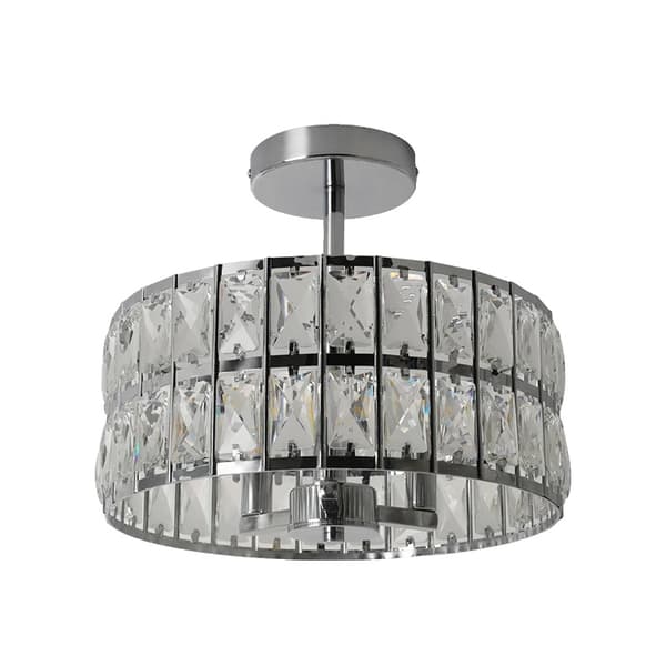 Taklampa, LED SMD-lampor, samtida stil,silverren