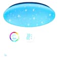 Pikkukuva 1 / 4: LED-kattovalaisin, säädettävä kirkkaus, himmennettävä, kaukosäätö,40cm, RGB, 36W