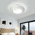 Pikkukuva 3 / 4: LED-kattovalaisin, 3 värinvaihtovaihtoehtoa, moderni pyöreä muotoilu,VALKOINEN, S, muuttuva