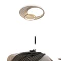 Pikkukuva 1 / 4: LED-kattovalaisin, 3 värinvaihtovaihtoehtoa, moderni pyöreä muotoilu,VALKOINEN, S, muuttuva