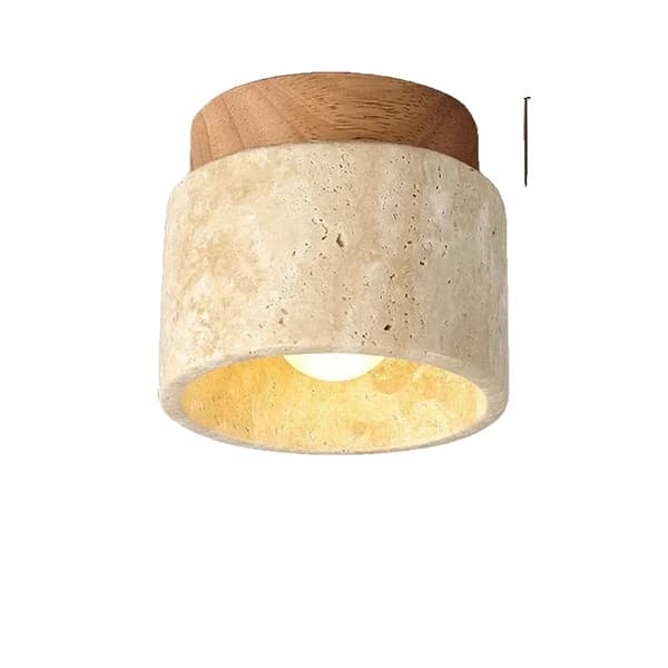 Wabi Sabi Kattovalaisin, Lämmin Valo, E27 Valonlähde,lämmin valo, Logaritmiperusta
