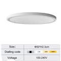 Pikkukuva 1 / 2: LED-kattovalaisin, energiatehokas, vaihdettavalla väri lämpötilalla,44W