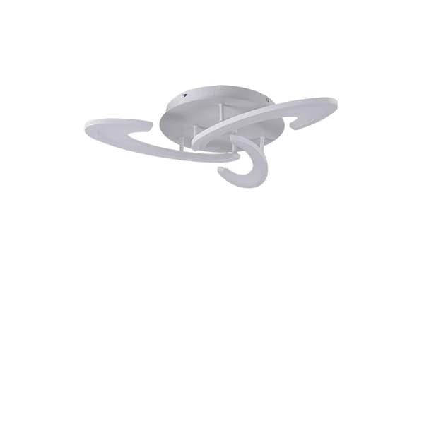 Modern LED Taklampa, Dimbar & Snygg Design, Energieffektiv,Med fjärrkontroll, Typ B-3 huvuden