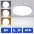 Pikkukuva 2 / 2: LED-kattovalaisin, moderni tyyli, helppo asennus, energiatehokas,Neutraali Valo, Tyyppi A 30W