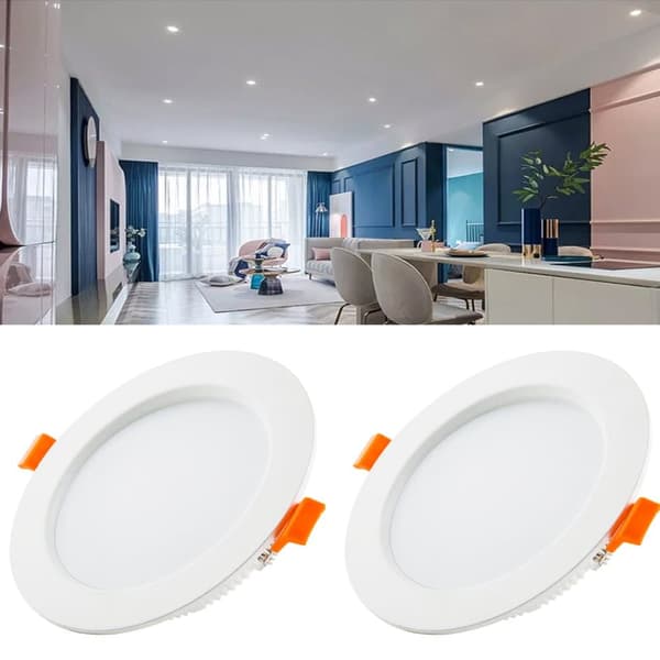 OBOSOE 10-Pack upotettavat LED-kohdevalot – IP65 vedenpitävä, 4000K neutraali valkoinen valo kylpyhuoneeseen ja kotiin