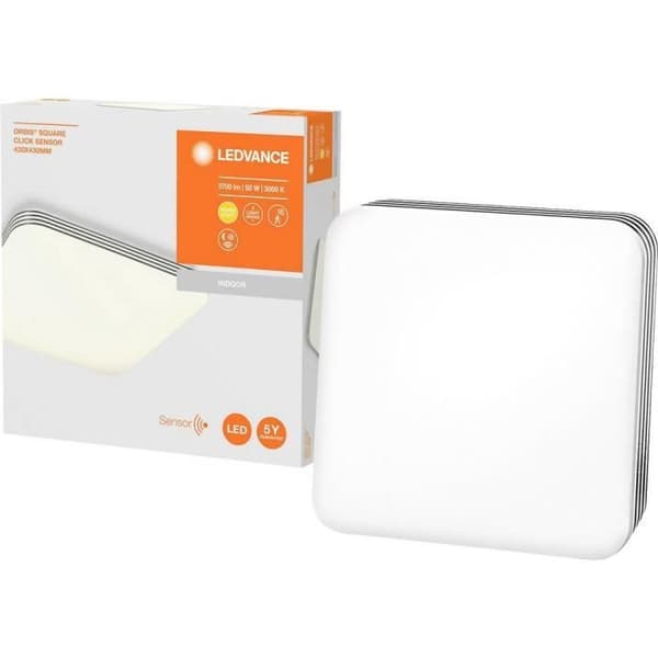 LED-taklampa med rörelsedetektor LEDVANCE Orbis 4058075472815 inbyggd LED Effekt: 50 W varmvit