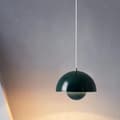 Miniatyrbillede 1 af 9: OBOSOE moderne LED vedhæng 23cm - Halvcirkelformet blomsterknopdesign med justerbart lys 3000K–6000K