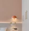 Miniatyrbillede 6 af 9: OBOSOE moderne LED vedhæng 23cm - Halvcirkelformet blomsterknopdesign med justerbart lys 3000K–6000K