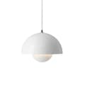 Miniatyrbillede 1 af 9: OBOSOE moderne LED vedhæng 23cm - Halvcirkelformet blomsterknopdesign med justerbart lys 3000K–6000K