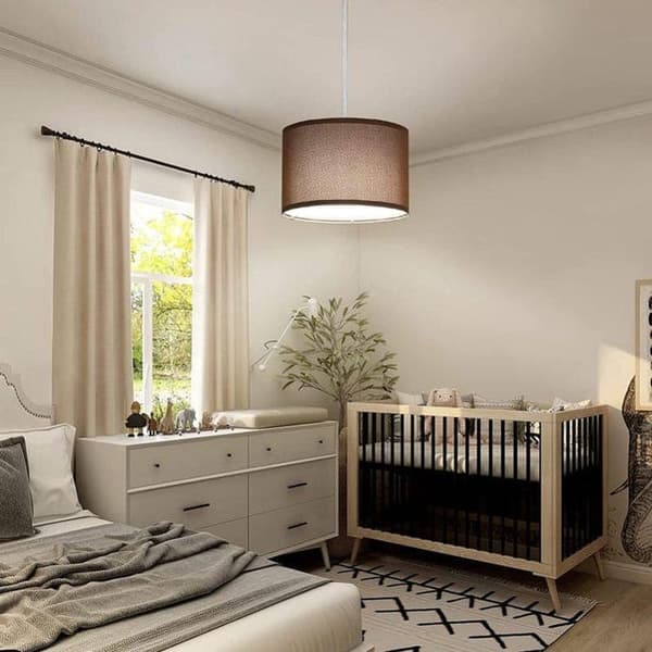 OBOSOE moderne loftslampe/vedende stil loftslamper/vedende stil vedhæng lys – Indendørs belysning til dekoration