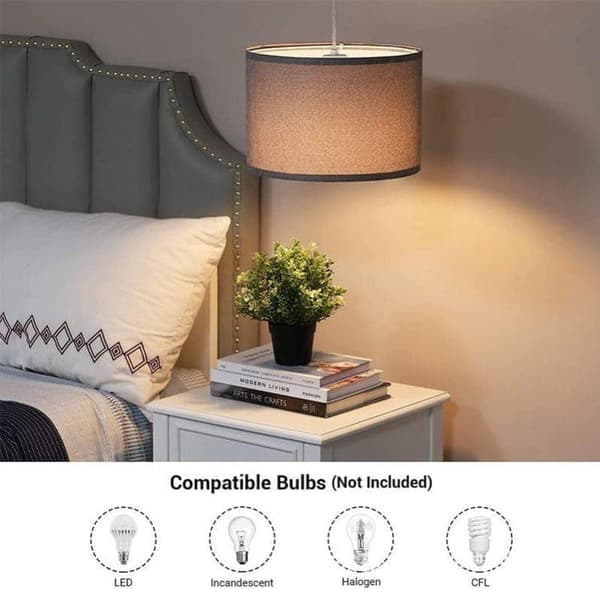 OBOSOE moderne loftslampe/vedende stil loftslamper/vedende stil vedhæng lys – Indendørs belysning til dekoration