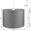 Miniatyrbillede 8 af 8: OBOSOE moderne loftslampe/vedende stil loftslamper/vedende stil vedhæng lys – Indendørs belysning til dekoration
