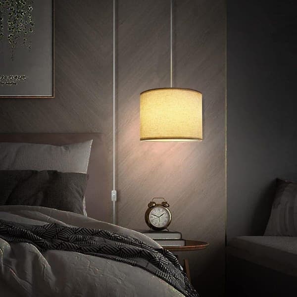 OBOSOE moderne loftslampe/vedende stil loftslamper/vedende stil vedhæng lys – Indendørs belysning til dekoration