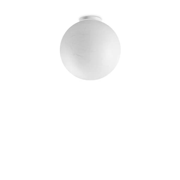 Ideal Lux CARTA Plafonnier Globe Vit 30cm
