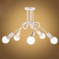 Miniatyrbillede 1 af 7: OBOSOE 5-arms loftslampe, moderne loftslampe(r), E27-fatning (pære medfølger ikke)