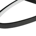Pikkukuva 2 / 8: Bomclap LED-kattoplafond 75W himmennettävä kaukosäätimellä, moderni kattovalaisin olohuoneeseen ja makuuhuoneeseen