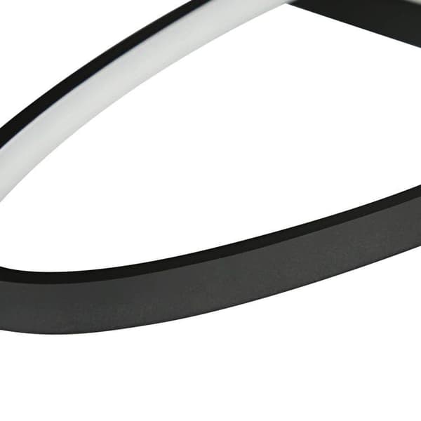 Bomclap LED-kattoplafond 75W himmennettävä kaukosäätimellä, moderni kattovalaisin olohuoneeseen ja makuuhuoneeseen