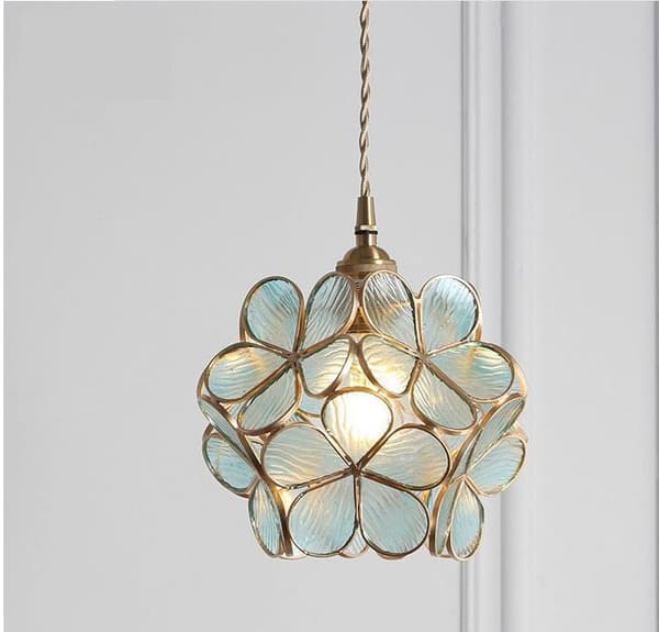 Bomclap Håndblæst Glas Loftslampe Nordisk Stil, E27 Base, Elegant Moderne Loftslampe Til Hjem & Indretning