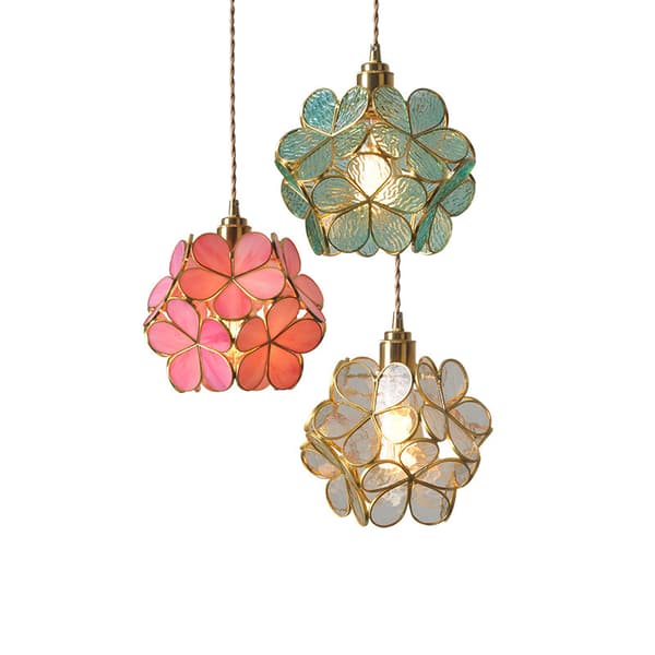 Bomclap Håndblæst Glas Loftslampe Nordisk Stil, E27 Base, Elegant Moderne Loftslampe Til Hjem & Indretning