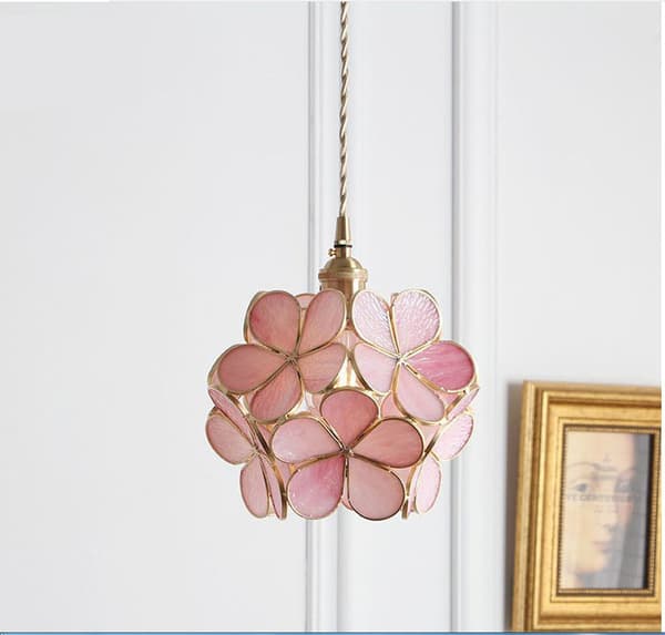 Bomclap Håndblæst Glas Loftslampe Nordisk Stil, E27 Base, Elegant Moderne Loftslampe Til Hjem & Indretning
