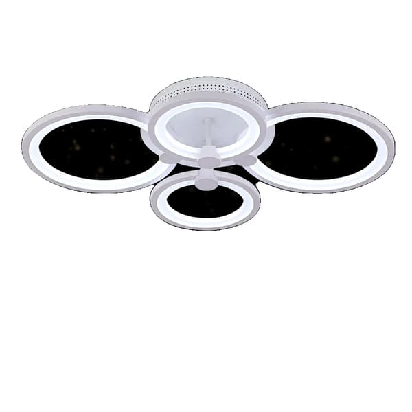 LED Loftlampe, Fjernbetjening, Dæmpbar, Moderne Design,Type B-4 hoveder, Varmt lys
