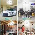 Miniatyrbillede 5 af 5: OBOSOE Foldbare E27 Loftslamper 8+1 LED - 360° Justerbare Lamper
