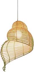Miniatyrbild 2 av 8: OBOSOE Hänglampa i Glas Musselform E27 – Takpendel & Plafondlampa för Sovrum Kök Matplats