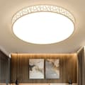 Pikkukuva 4 / 5: OBOSOE 40cm 24W LED-kattovalaisin, moderni lasi- ja metallikattovalaisin makuuhuoneen keittiön eteiseen