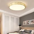 Pikkukuva 5 / 8: OBOSOE 40cm 24W LED-kattovalaisin, moderni lasi- ja metallikattovalaisin makuuhuoneen keittiön eteiseen