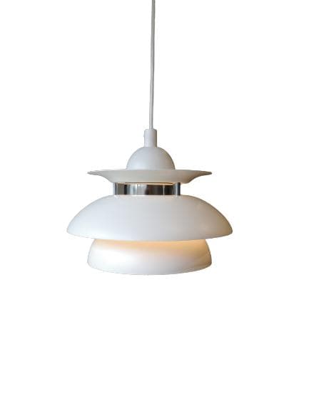 Taklampa Flora Vit Struktur. Eklunds Metall