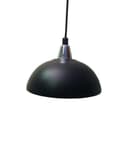 Miniatyrbillede 5 af 6: Taklampa Maj 20cm Svart Struktur. Eklunds Metall