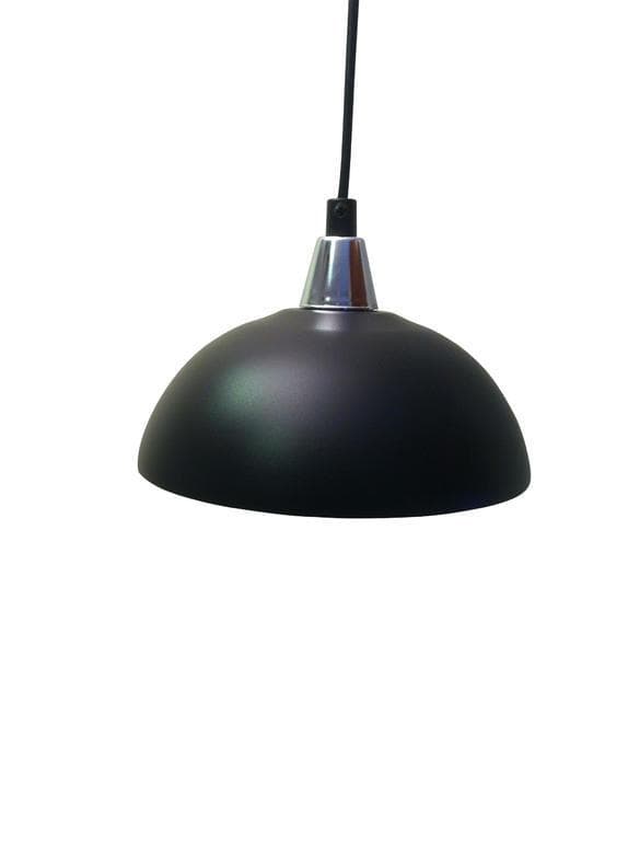 Taklampa Maj 20cm Svart Struktur. Eklunds Metall