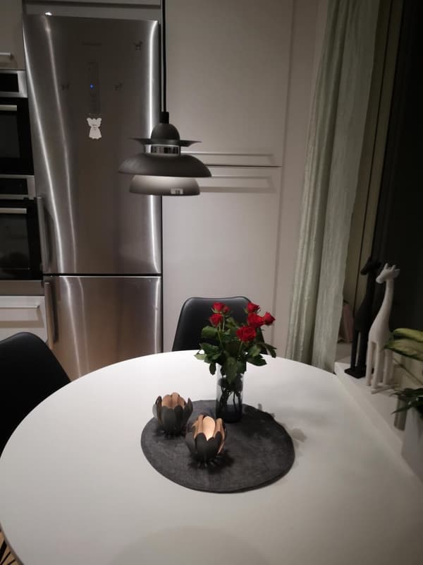 Taklampa Flora Antracitgrå. Eklunds Metall