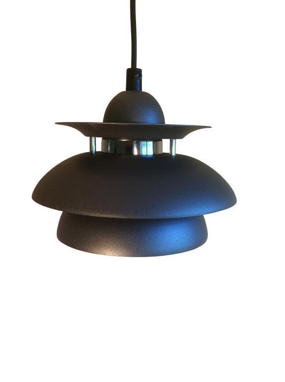 Taklampa Flora Antracitgrå. Eklunds Metall