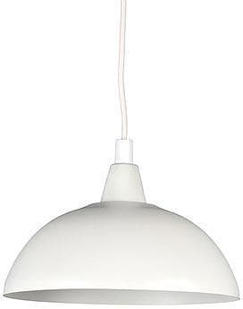 Taklampa Maj Vit 30 cm. Eklunds Metall