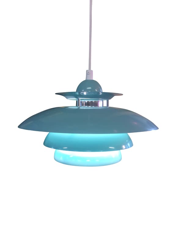 Taklampa Miriam Turkos. Eklunds Metall