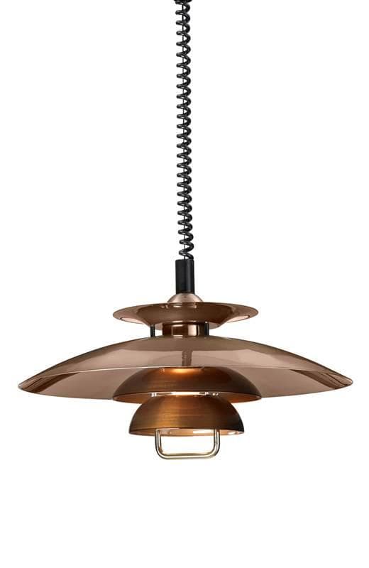 Taklampa Lisa Antikborstad. Eklunds Metall