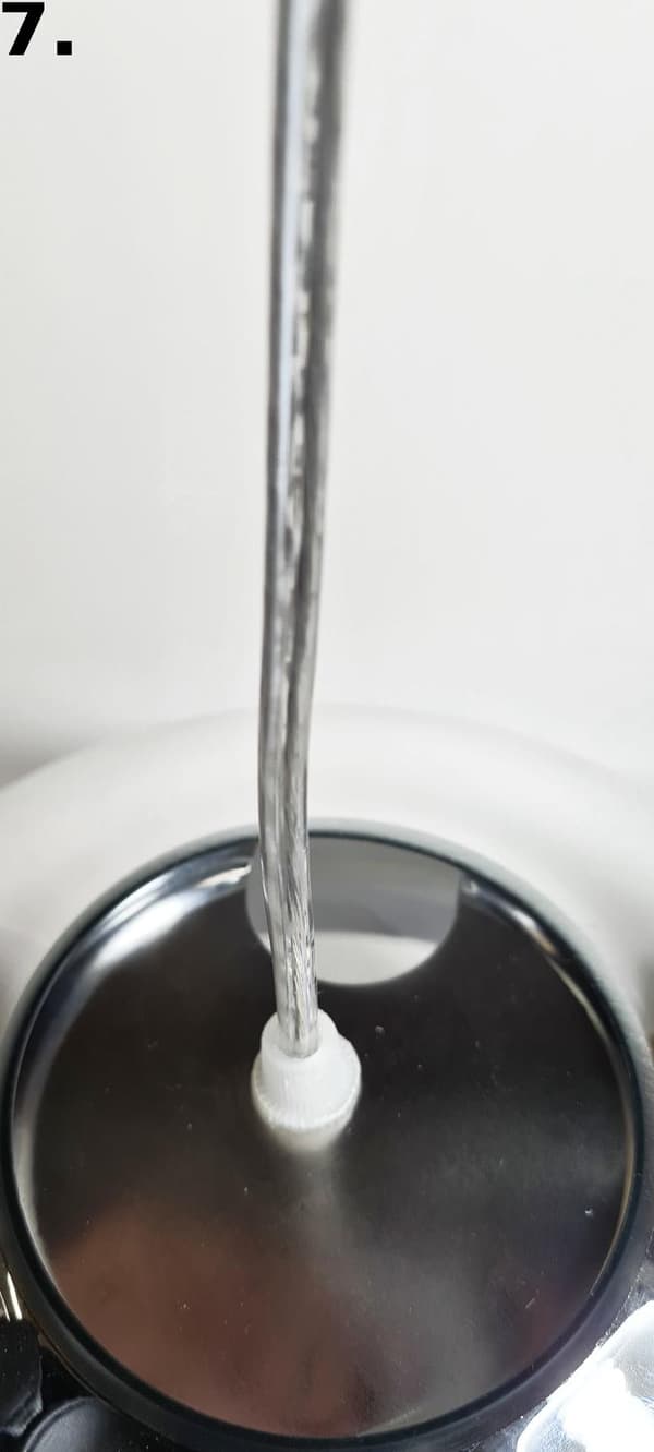 Taklampa  GLASGLOB delad silver/klarglas